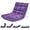 Purple, variant on Hyxoo Folding Floor Chair with Back Support, 14 Adjustable Position, Padded Sleeper Bed, Couch Recliner, Gaming Floor Chairs for Adults, Meditation, Living Room,Black