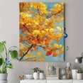thumbnail image 4 of UXIEQU Golden Ginkgo Leaf Painting Canvas Wall Art 15.75x11.81 INCHES, 4 of 8
