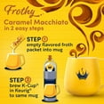 thumbnail image 5 of Gevalia Frothy 2-Step Artificially Flavored Caramel Macchiato Espresso Style K-Cup Coffee Pods & Froth Packets Kit, 6 ct Box, 5 of 9