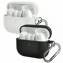 GJX 2Pcs Case Cover Fits for Airpods Pro 2,Elastic Tpu Case Compatible with Airpod Gen 2,Minimal Solid Case for Airpod Pro,Style1