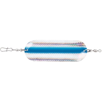Dodger Moocher LUHR JENSEN Taille 3/0 #000, Argenté Arc-en-ciel PRISM Avec émerillon
