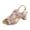 A-Gold486, variant on Womens Heeled Sandals Sparkly Opulent Padded Open Toe Crisscross Buckle Strap Rhinestone Heeled Sandals Summer Party Event Sandals