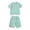 Green, variant on RTKFRFLM Boys 2-Piece Summer Set Short Sleeve Casual Top and Relaxed Fit Shorts Green 6-7 Years