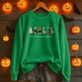 thumbnail image 4 of Spooky Season Halloween Sweatshirts for Women 2025 Crewneck Funny Goose Ghost Graphic Sweatshirt Pullover Tops, 4 of 6