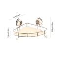 AHGQT Corner Shower Caddy, Suction Cup No-Drill Bathroom Shelf – 9 ...