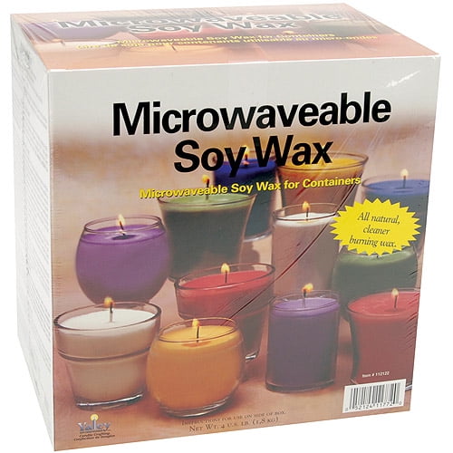 Microwaveable Soy Wax, 4 Pounds, For Glass Containers