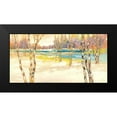 thumbnail image 2 of Lucas 18x11 Black Modern Framed Museum Art Print Titled - Bosco incantato I, 2 of 5