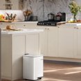 thumbnail image 1 of 5.2-Gallon Stainless Steel Trash Can with Inner Bucket - Kitchen Garbage Can, Soft Close, Stays Open Feature, 20L Trash Bin, 1 of 1