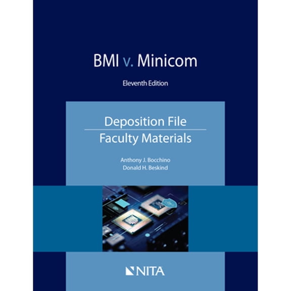 Pre-Owned BMI v. Minicom: Deposition File, Faculty Materials (Paperback) 1601568525 9781601568526