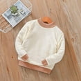 thumbnail image 4 of Lilgiuy Little Girl Boys Sweater Casual Round Neck Long Sleeve Color Color Knitted Pullover Tops Autumn Winter Clothes for School Birthday Party, 4 of 5