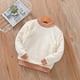 thumbnail image 4 of Suéter Para Niños Otoño Invierno Niños Jersey De Cuello Redondo Suéter Grueso De Felpa Blanco Odeerbi LM103-6389, 4 of 8