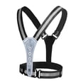 thumbnail image 1 of Chaleco reflectante LED para correr, deportes, ciclismo, caminar, deportes nocturnos, te hace Tipo A Negro, 1 of 9