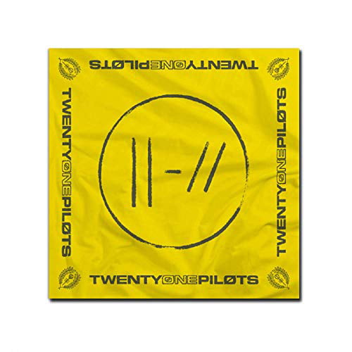 Twenty One Pilots Trench Album Yellow Logo Bandana