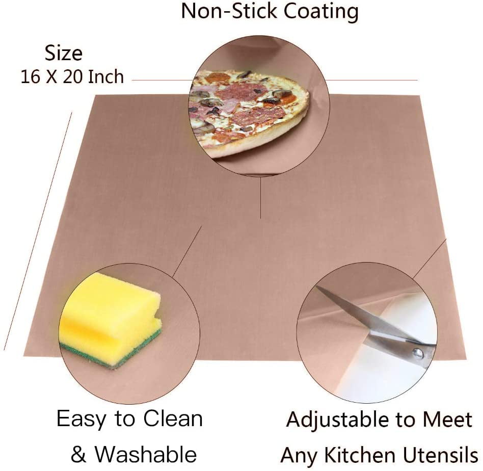 3x Teflon Sheets for Heat Press Transfer Non Stick Iron Resistant Reusable Craft 