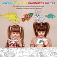 thumbnail image 5 of NOGIS Large Size Coloring Paper Roll for Kids, Toddler Drawing Paper Roll,DIY Sticky Wall Painting Color Filling Paper,Creative Early Educational Toys for Toddlers 118 * 15 Inch (Ocean), 5 of 7