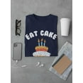 thumbnail image 3 of Eat Cake! T-Shirt Men -Smartprints Designs, Male 5X-Large, 3 of 4