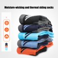 thumbnail image 6 of Cold Weather Outdoor Sock Thermal Retention Abrasion Resistant for Mountain, 6 of 10