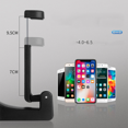 thumbnail image 4 of Car Seat Hooks with Phone Holder, Universal Car Headrest Storage Organizer Hanger Hook with Lock, 360° Rotation Headrest Hooks, 4 of 4