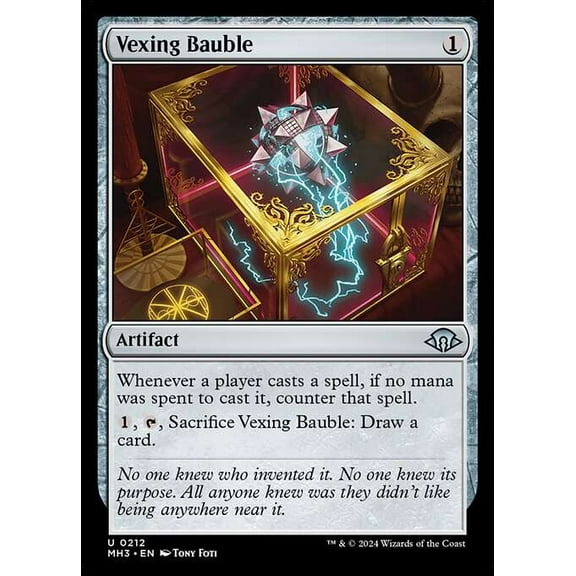 MtG Modern Horizons 3 Uncommon Vexing Bauble (FOIL) #212