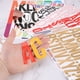 thumbnail image 4 of Uxcell 595 Piezas de Calcomanías de Letras de Vinilo, 10 Hojas de 2 Pulgadas de Calcomanías de Letras y Números Adherentes y Lindas, 4 of 5