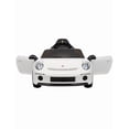 thumbnail image 3 of PINGÜE® Montable Eléctrico Niños Porsche® RUF GT Licencia Oficial | Control Remoto 2.4 GHz | Batería 12V 7AH |8 Km/h | 2 Motores 390 |Luces LED, Música, Radio| WHITE, 3 of 7