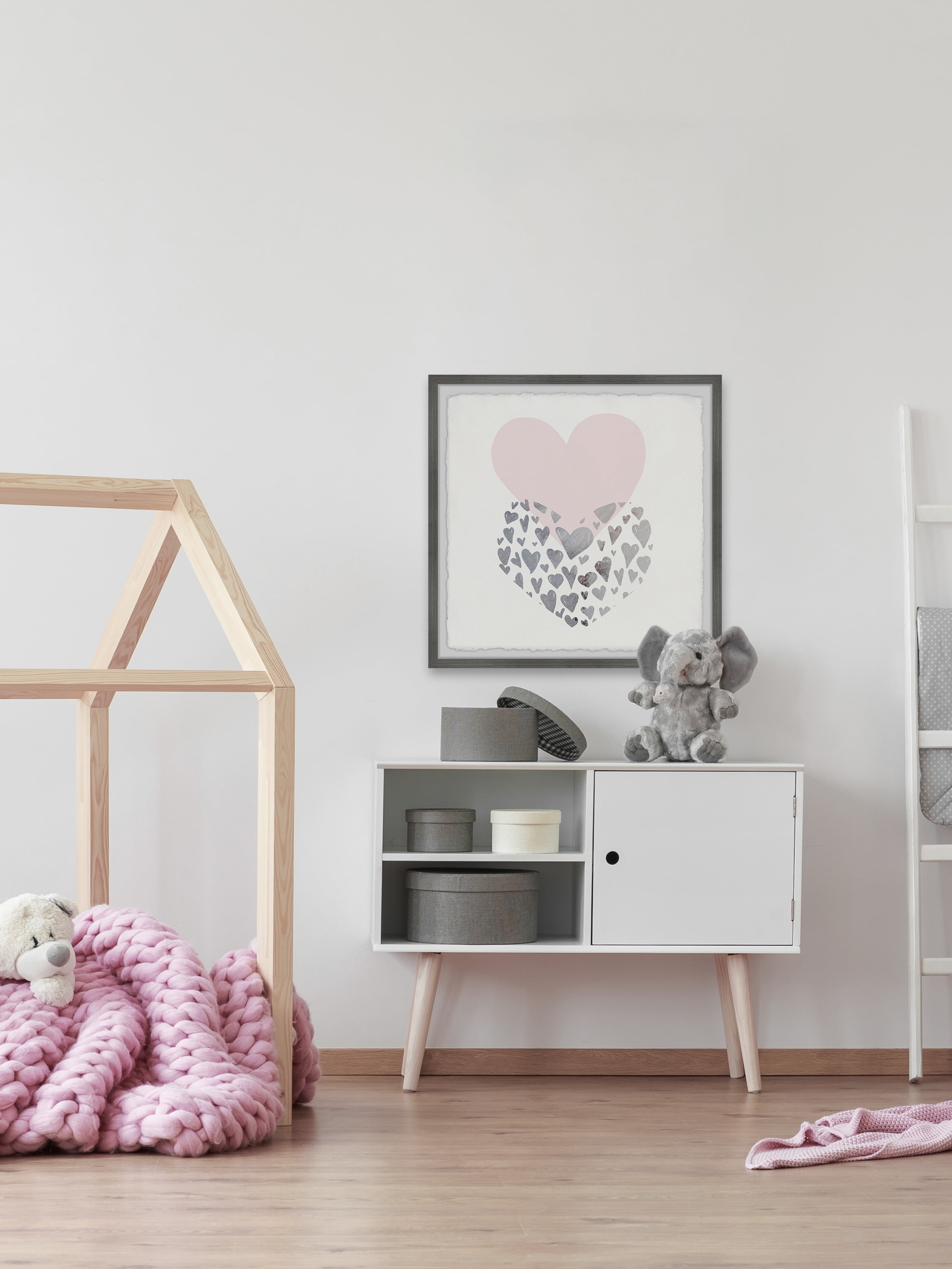 Marmont Hill Heart to Heart Framed Wall Art