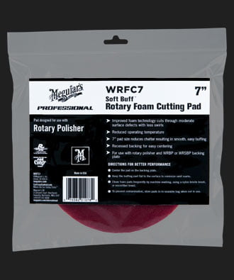 Meguiars WRFC7 7" Rotary Foam Cutting Pad 