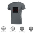 thumbnail image 3 of Coolnut Womens T Shirts Fashion Tops, Evil Red Eye Women's Basic Short Sleeve Tees, Grey Lightweight Casual Summer Clothes, M, 3 of 6