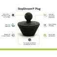 thumbnail image 6 of StopShroom Tub Plug Universal Bathtub and Bathroom Sink Drain Stopper, 2 Pack, Black, 6 of 8