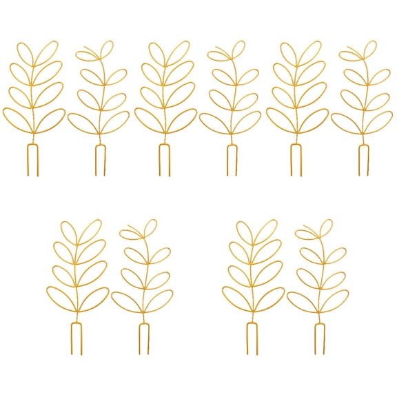 5 Pieces Plant Climbing Frame Walking Wind up Plants Jumping Toy Base Pour Golden