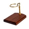thumbnail image 4 of Soporte para gotero de café,Soporte para filtro de café por goteo,Multiusos ajustable con soporte de base de madera,Soporte de café por goteo portátil cobre, 4 of 9