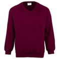 thumbnail image 4 of Maddins Childrens Big Girls Colorsure V-Neck Sweatshirt / Schoolwear, 4 of 7