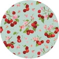 thumbnail image 2 of Spring Flower Cherry Round Fitted Tablecloth with Elastic 40-44 Inch, 2 of 6