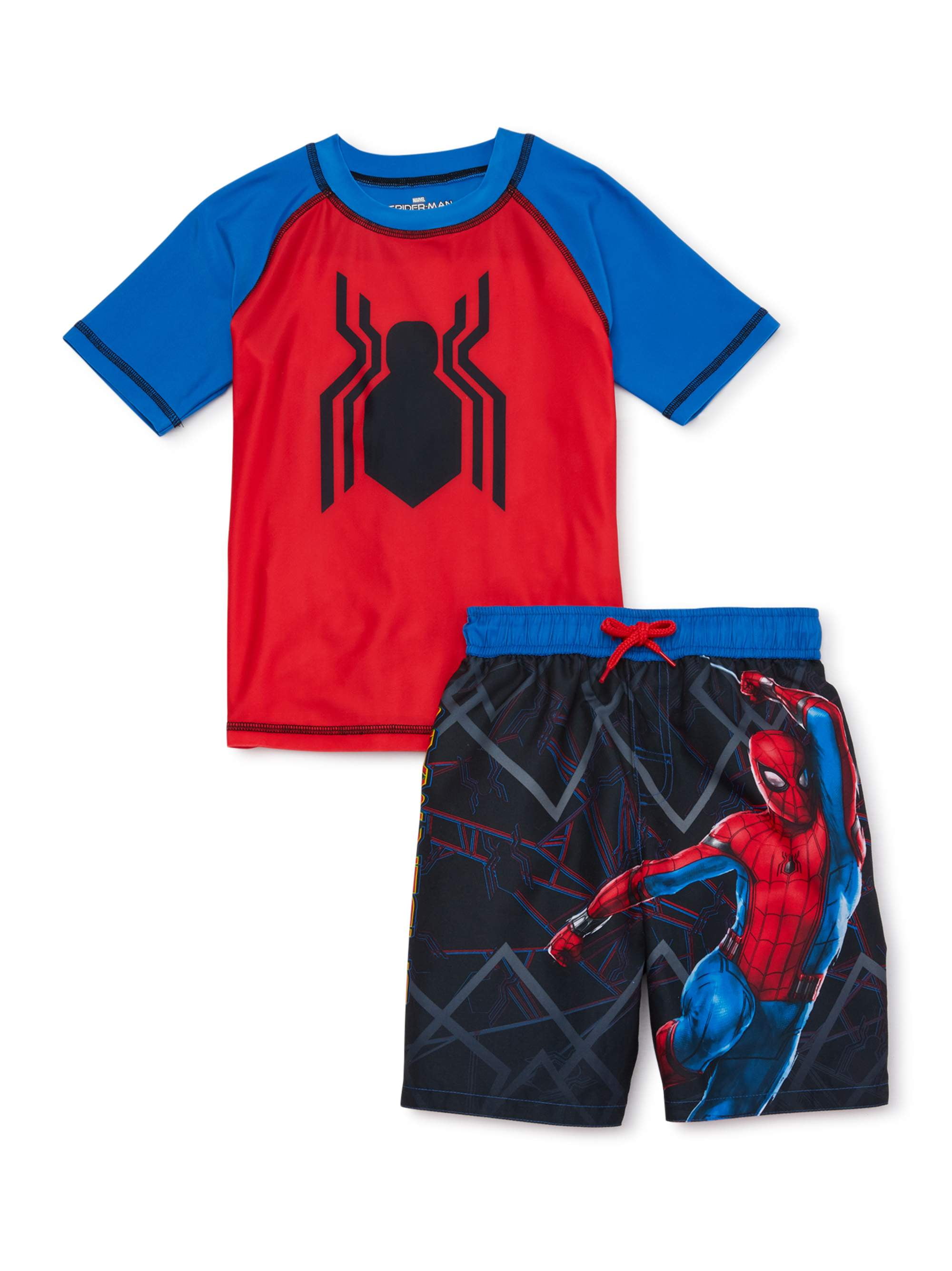 spiderman swim shirt