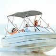 thumbnail image 2 of Gymax Bimini Bateau à 3 Arcs avec Sangles de Rangement pour Bottes, 2 of 9