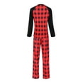 thumbnail image 3 of Fiomva Family Christmas Pajamas Christmas Pjs for Family Matching Set Pajamas Xmas Jammies Sleepwear Nightwear Loungewear, 3 of 8