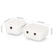 thumbnail image 3 of Naiovety Soporte automático para cepillos de Caja de limpieza de cepillos de USB Caja de limpieza de cepillos de Juegos de accesorios de baño 6.8 x 5.5 x 4.2 cm, 3 of 6