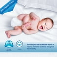 thumbnail image 2 of Waterproof Mattress Protector Twin XL Size - AirExpect 100% Organic Cotton Hypoallergenic Breathable Mattress Pad Cover, 18" Deep Pocket, Vinyl Free - 39"x80", 2 of 7