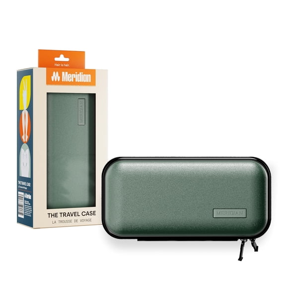 Estuche Rígido Meridian Para Recortadora De Ingle, Para Hombres Y Mujeres, Estuche Rígido De Almacenamiento De Viaje, Color Verde Salvia, Recortadoras Y Accesorios, Solo Estuche