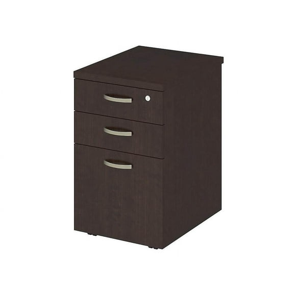 Bush Business Furniture Easy Office 3 Drawer Mobile Filing Cabinet