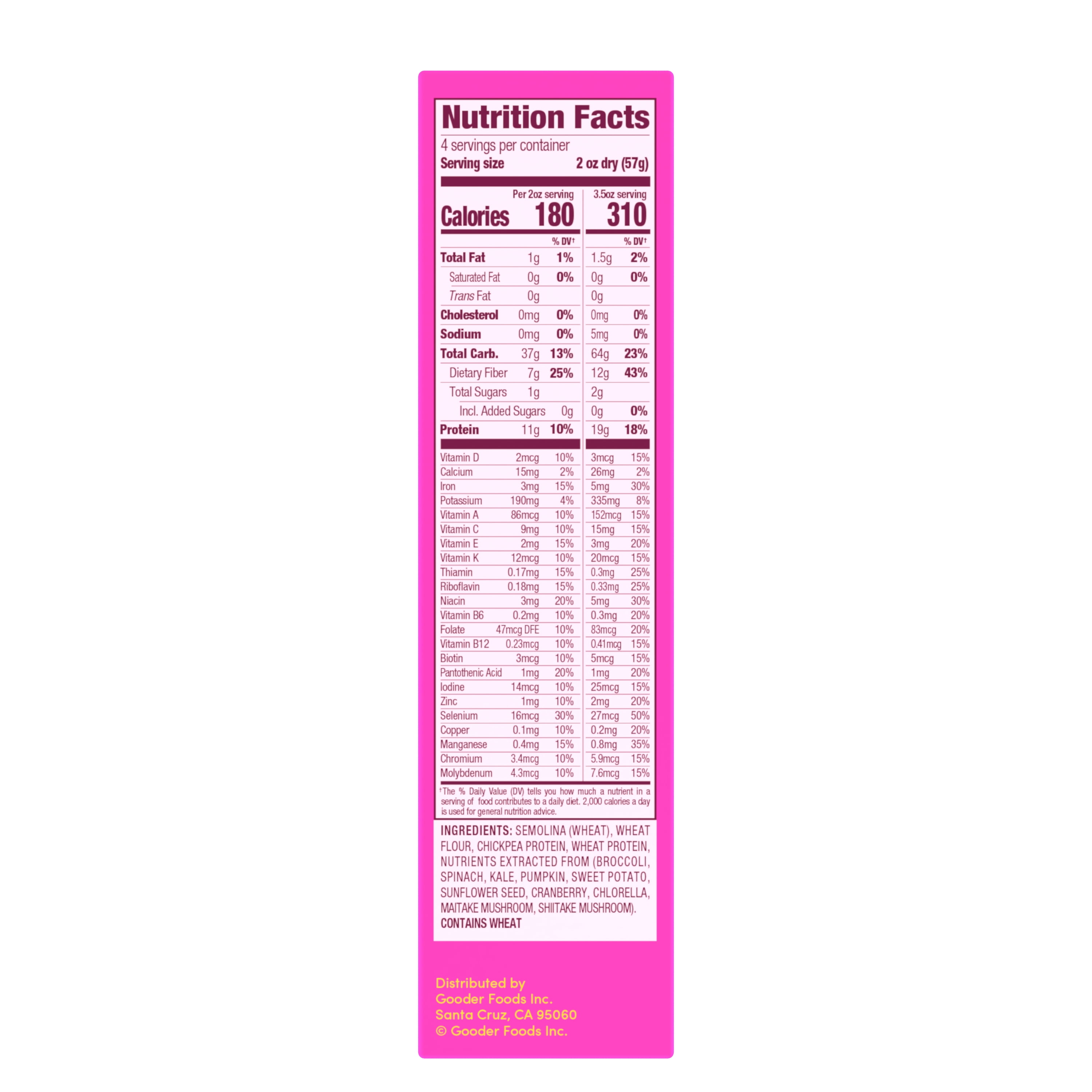 Goodles Protein-Packed Teeny Lazeeny Mafalda Dry Pasta 8oz