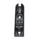 thumbnail image 1 of Puente de guitarra Diseño único Pieza de repuesto resistente Puentes individuales convenientes Sillines Profesionales Adultos Principiantes Accesorios para instrumentos musicales Negro 1 pieza Eigraketly OD026677-03, 1 of 6