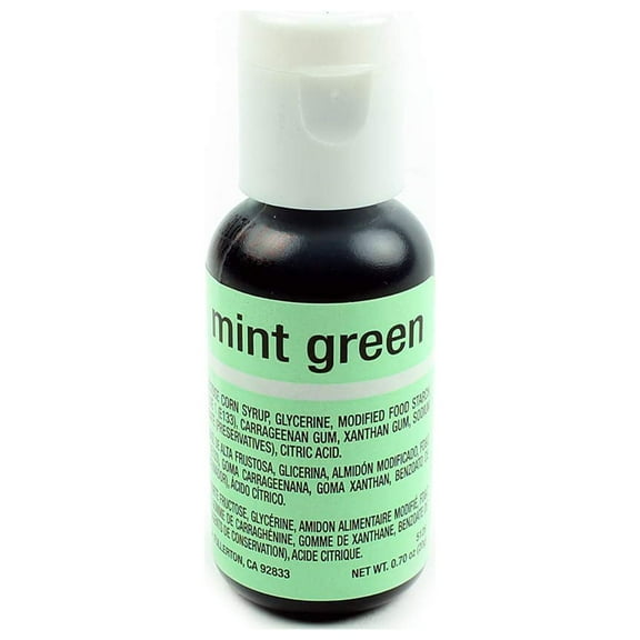 Chefmaster Liqua-Gel Food Color 0.70 Ounce - Mint Green