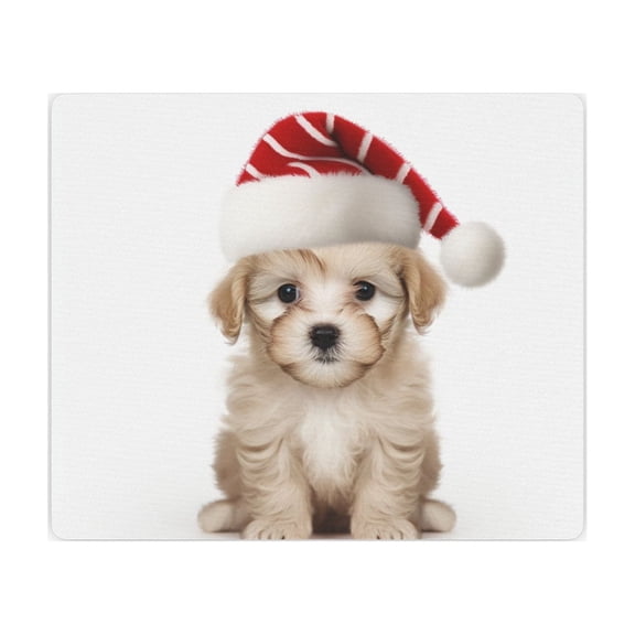 DistinctInk Mouse Pad - 1/4" Foam Rubber - Russian Toy Puppy