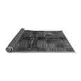 thumbnail image 2 of Ahgly Company Indoor Square Checkered Gray Modern Area Rugs, 7' Square, 2 of 4
