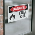 thumbnail image 4 of Fuel Oil OSHA Danger Vinyl Decal Label 5 Inch x 3.5 Inch - 10 Pack, 4 of 6