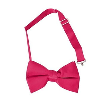Boy's Poly Satin Banded Bow Ties