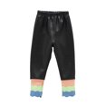 thumbnail image 2 of WOLLED Kids Toddler Girls Pant Active Athletic Waterproof Sweatpants Fleece Pants Ultra Soft Waterproof Rain Pants with Gradient Color Stripe for Ages 1-7, 2 of 7
