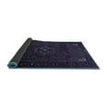thumbnail image 2 of Ahgly Company Indoor Square Persian Blue Traditional Area Rugs, 4' Square, 2 of 4