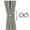 Coffee, variant on Magnetic Curtain Tiebacks Set of Two Adjustable Straps for Curtains and Drapes